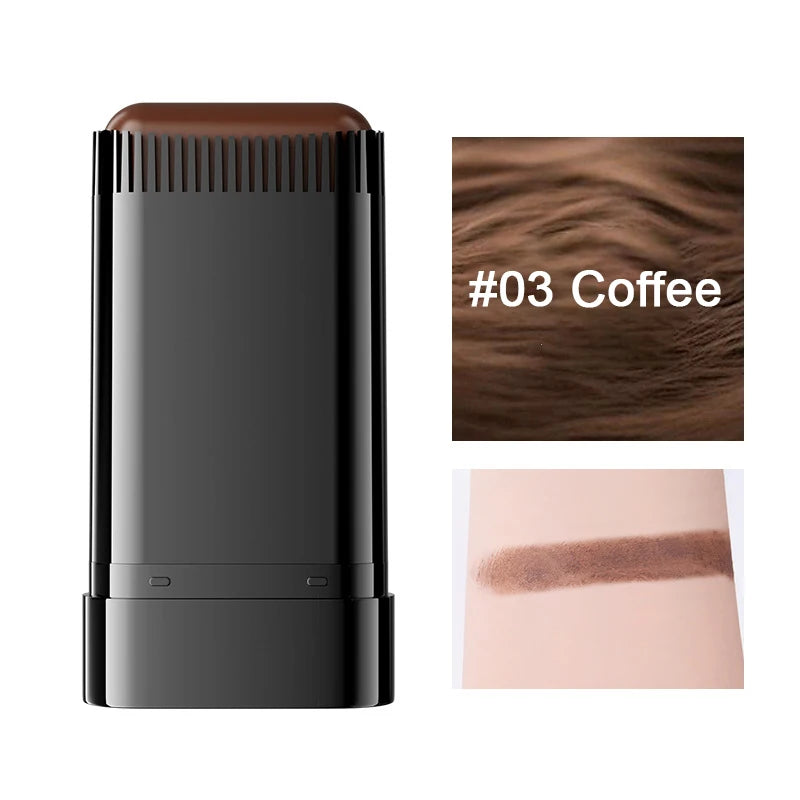 Hair Dye Stick with Built-In Comb,Easy Twist Applicator,Waterproof & Sweatproof,Long-Lasting Color, Covers Gray,Idea for Daily