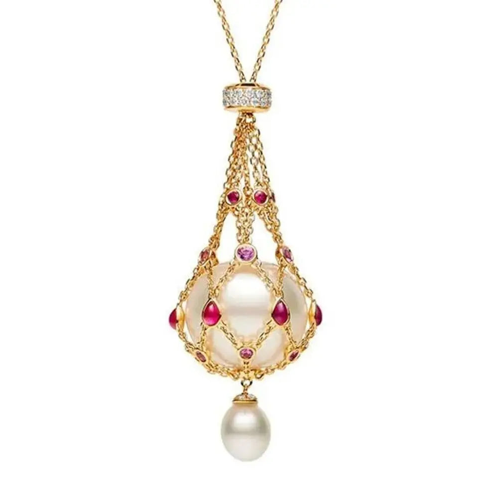 Colgante con Piedras Preciosas