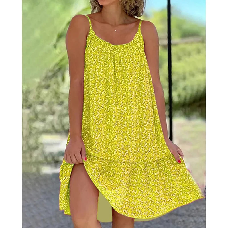 Vestido Elegante con Estampado 