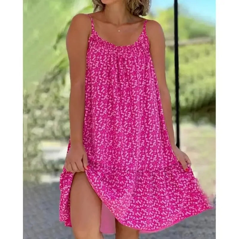 Vestido Elegante con Estampado 