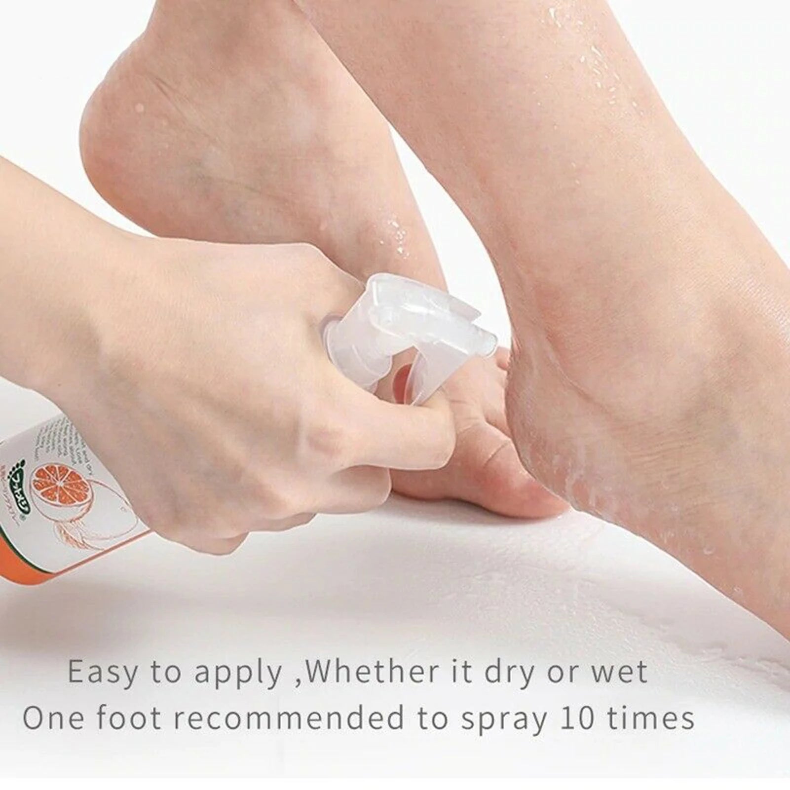 Spray Exfoliante para Pies de 110 ml que Mejora la Piel Áspera