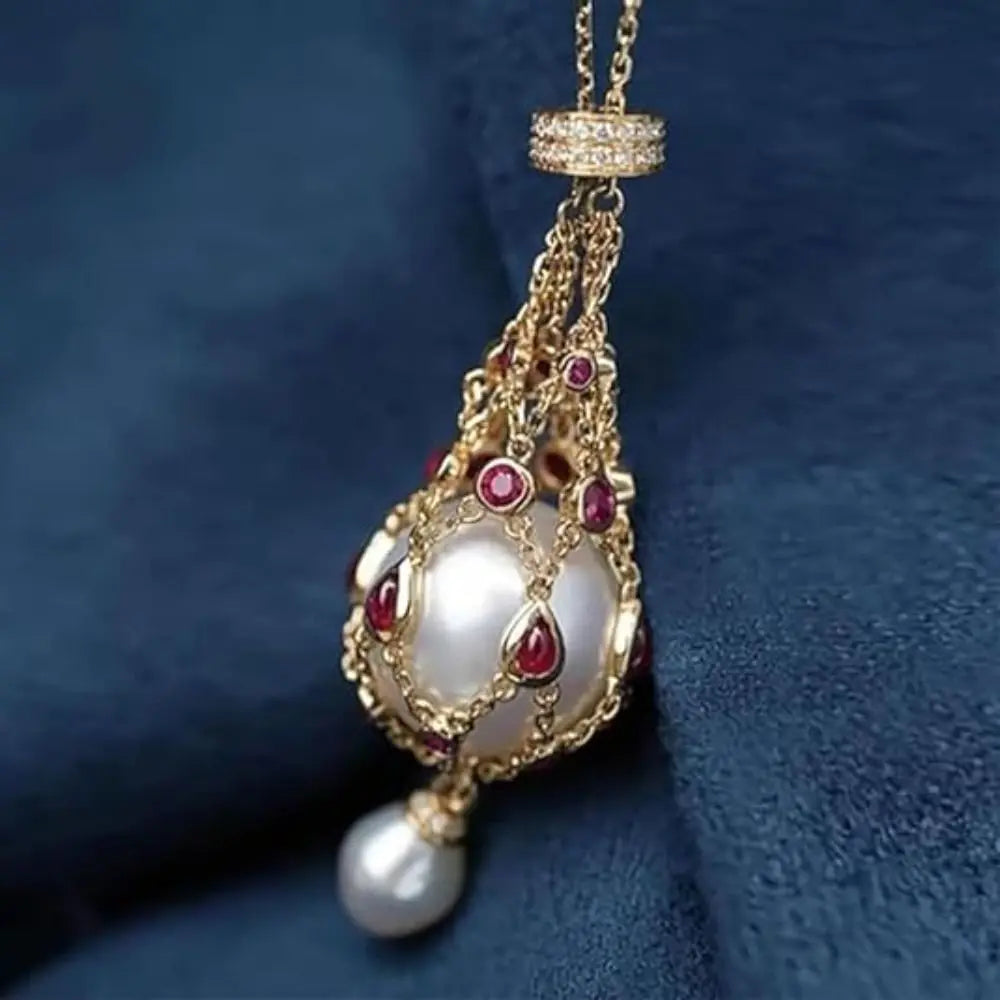 Colgante con Piedras Preciosas