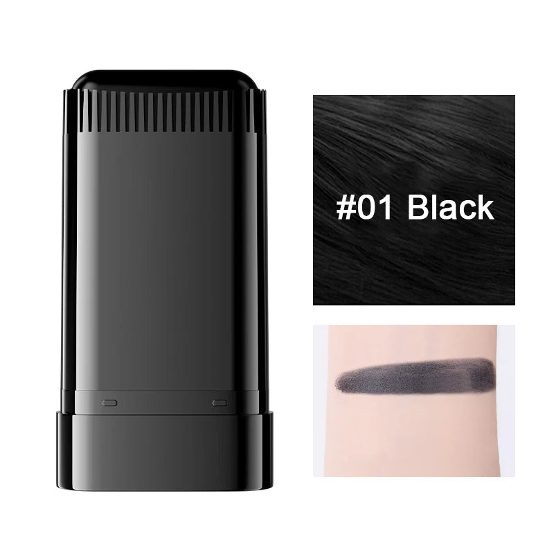 Hair Dye Stick with Built-In Comb,Easy Twist Applicator,Waterproof & Sweatproof,Long-Lasting Color, Covers Gray,Idea for Daily