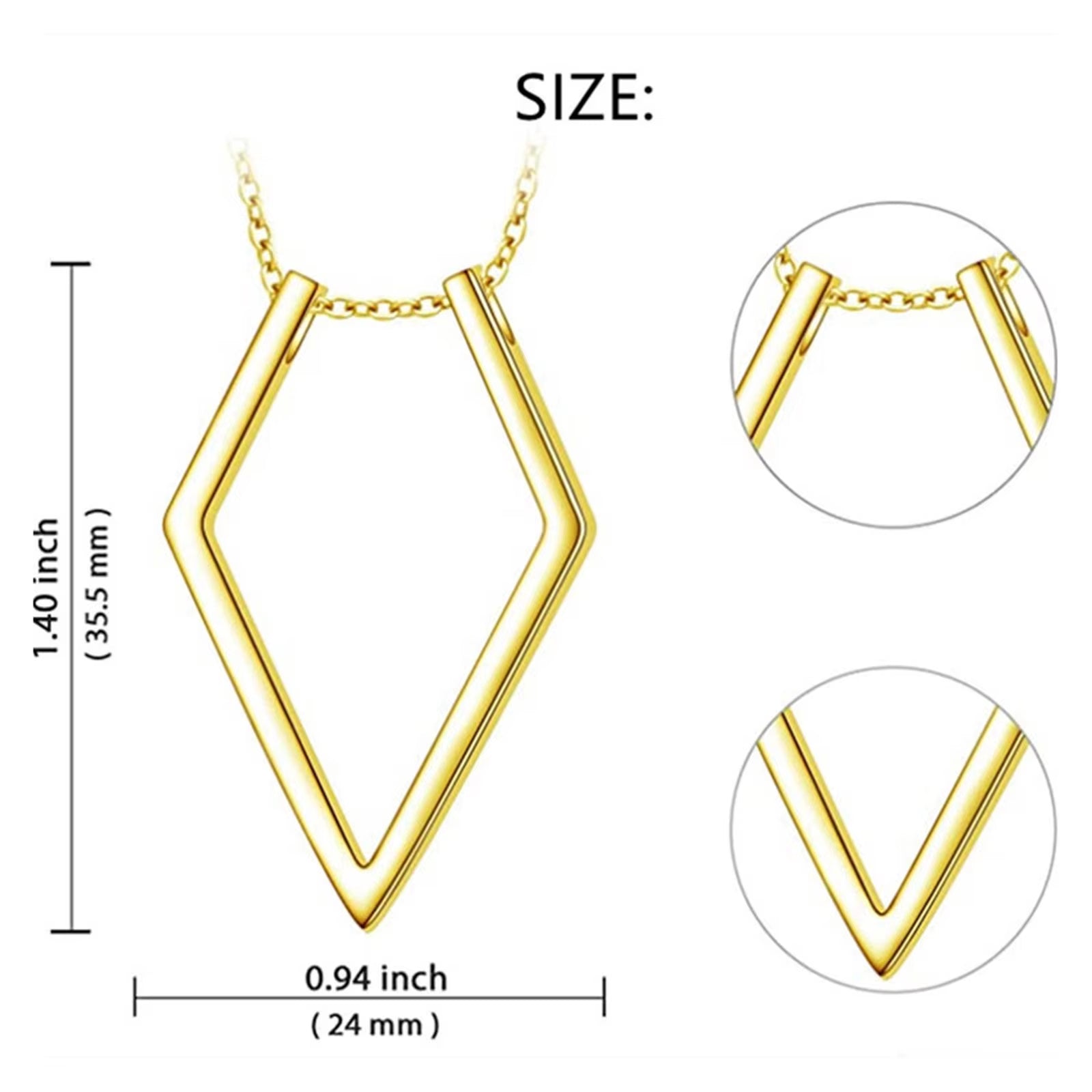 Collar con Diseño Geométrico 